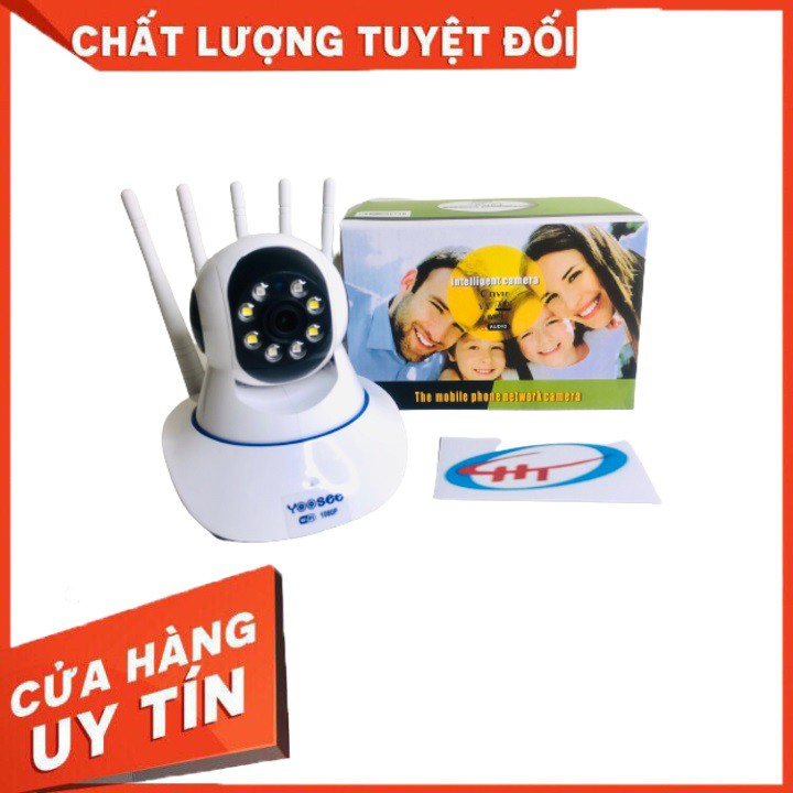 Camera Yoosee IP Wifi 5 Râu 3.0Mp Kèm thẻ nhớ 32G đến 128G