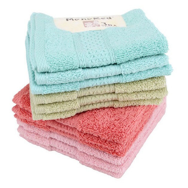 Set 3 Khăn Mặt Morored Cao Cấp Đảm Bảo Dùng Sẽ Thích