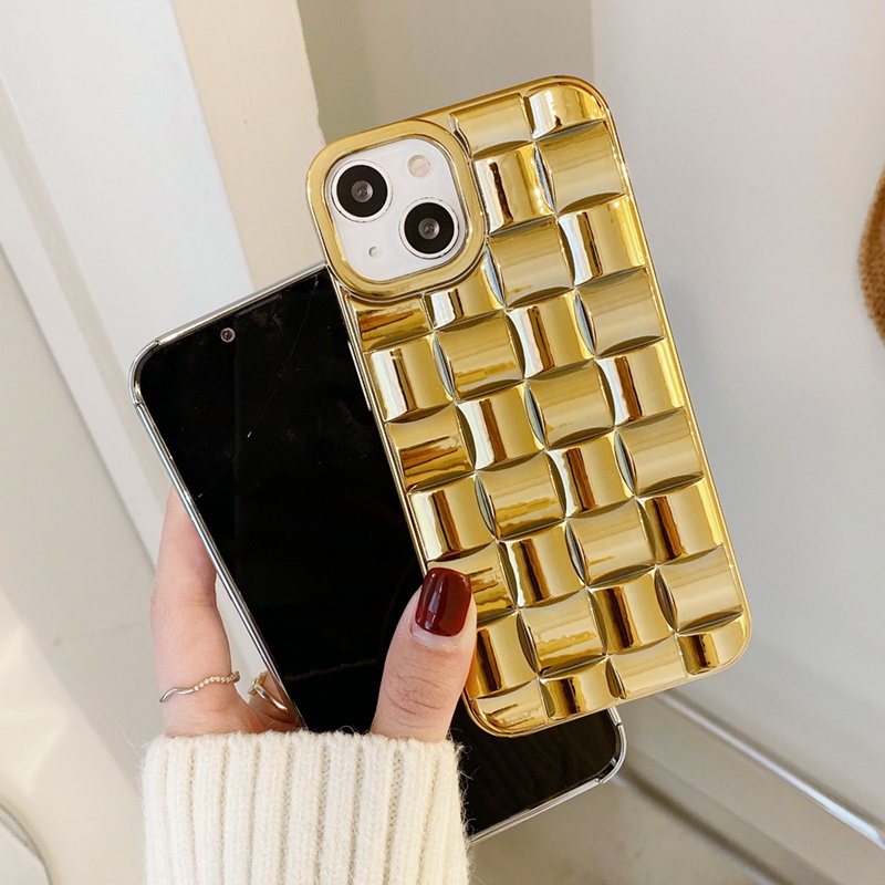 Ốp Điện Thoại Mềm Mạ Điện Hình 3D Cho Iphone 12 pro max 11 pro max xs max xr x 13proamx plus