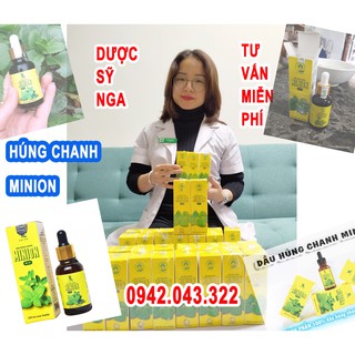 Dầu húng chanh minion 30ml  [Hàng chuẩn]