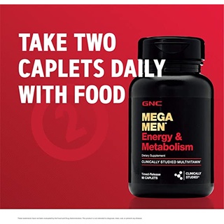 Usa - gnc mega men energy and metabolism 90 viên - ảnh sản phẩm 6