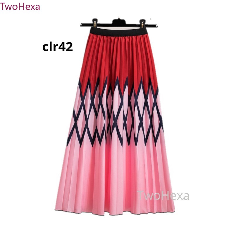 Thời Trang Chân Váy Dài Lưng Thun In Họa Tiết Hoạt Hình Dễ Thương Cho Nữ