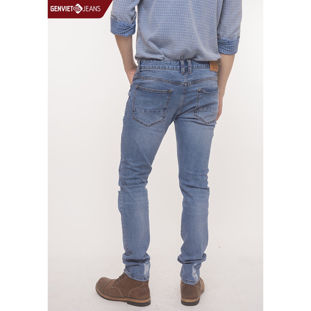  Quần dài jeans nam X1102J724 GENVIET | BigBuy360 - bigbuy360.vn