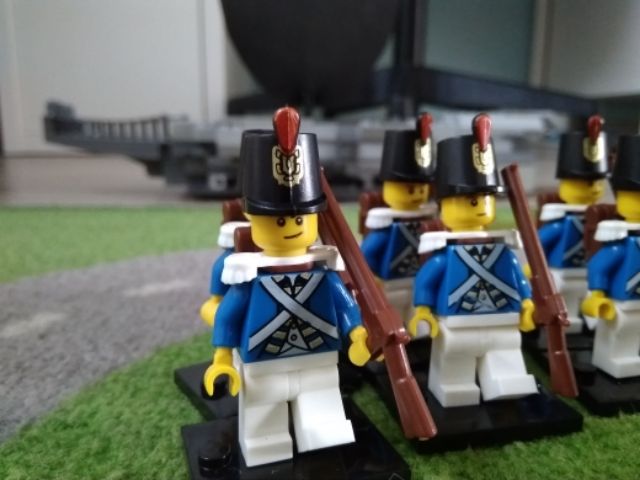Lego minifigures - Nhân vật Lính trung cổ 4 kiểu