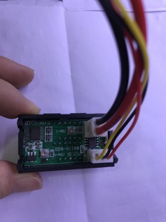 Đồng hồ hiển thị dòng và áp ( Volt, ampe 10A 100v )