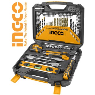 INGCO Bộ 86 dụng cụ đồ nghề mũi khoan đa năng HKTAC010861