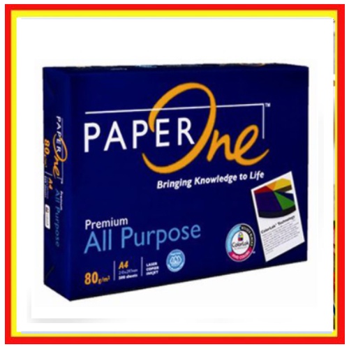 [Bán Sỉ]-Giấy In A4 Paper One 80GSM (500 Tờ)-Giấy Photo Cao Cấp 5.0-Giấy in chất lượng