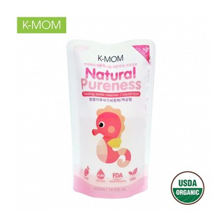 NƯỚC RỬA BÌNH & RAU QUẢ HỮU CƠ K-MOM HÀN QUỐC (TÚI 500ML)