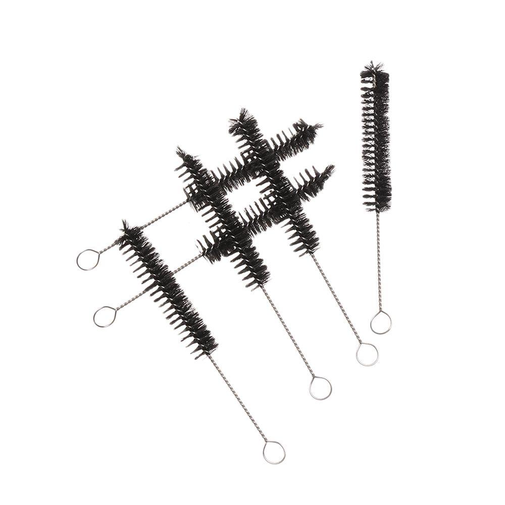 Set 1 / 5 Cọ Rửa Chai Lọ Bằng Thép Không Gỉ Tay Cầm Mềm Mại Tái Sử Dụng