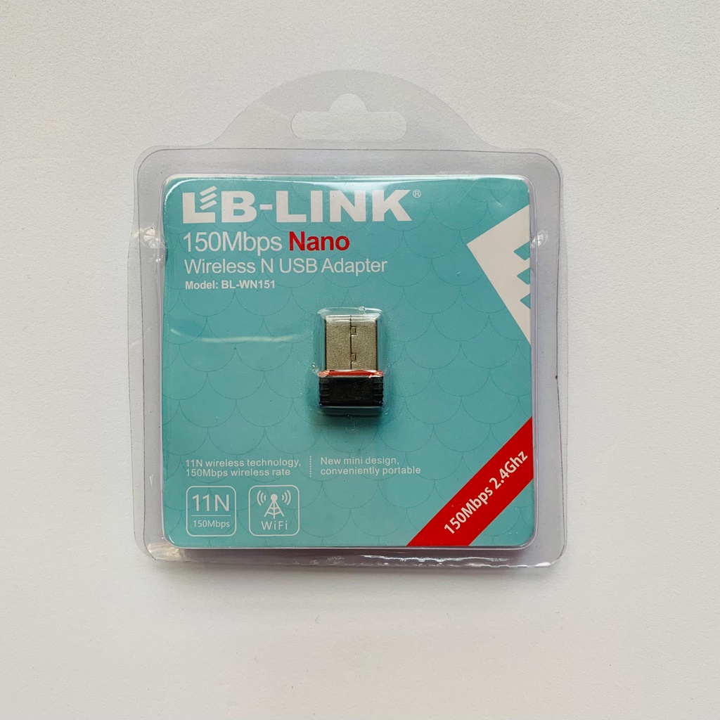 USB Thu WIFI LB LINK NANO BL WN151 Tiện Lợi Dùng Cho PC Laptop NEW 100%