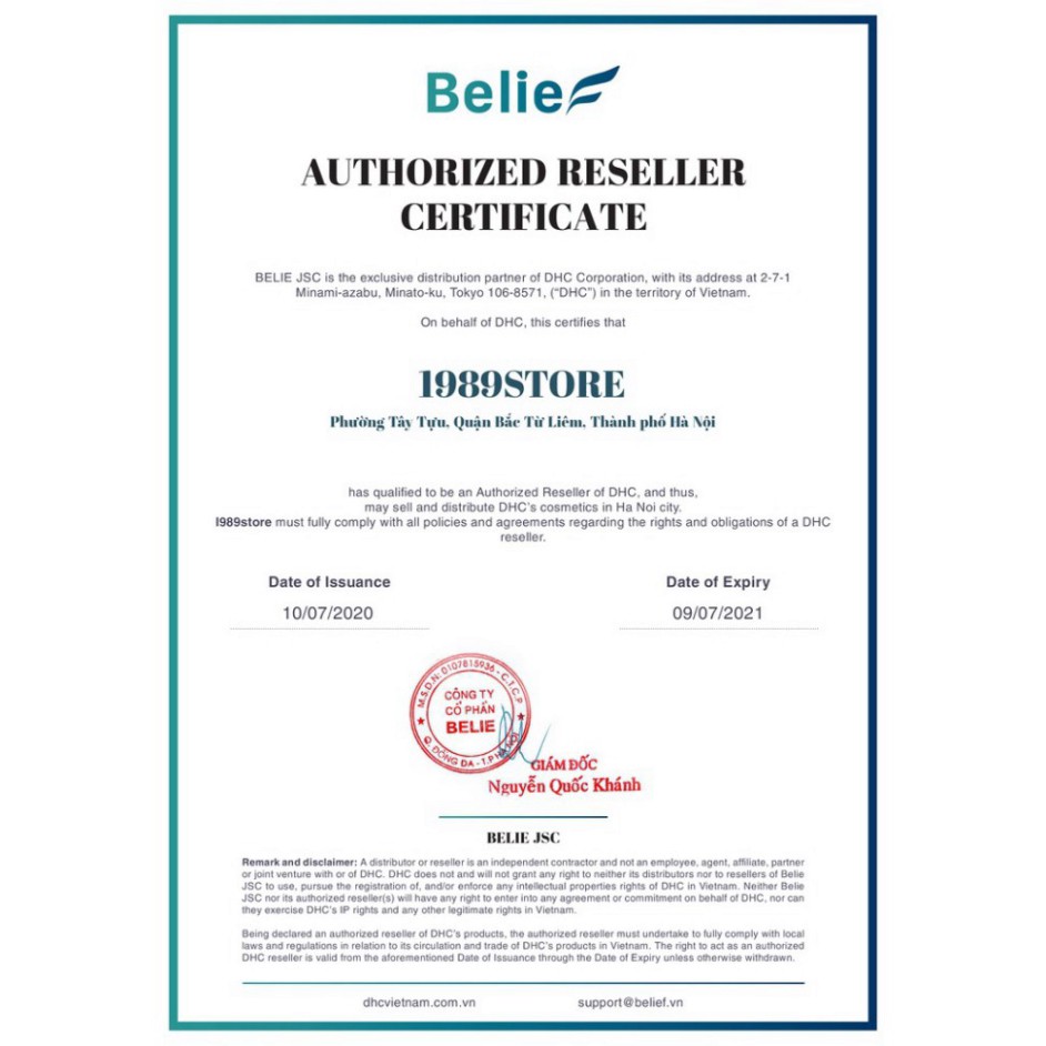 DHC Collagen Nhật Bản - Viên Uống Đẹp Da, Chống Lão Hóa - 1989store Phân Phối Chính Hãng P2