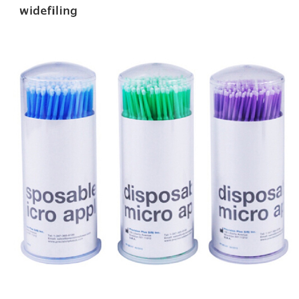 Set 100 Tăm Bông Micro Chuốt Mi Dùng Một Lần Tiện Dụng