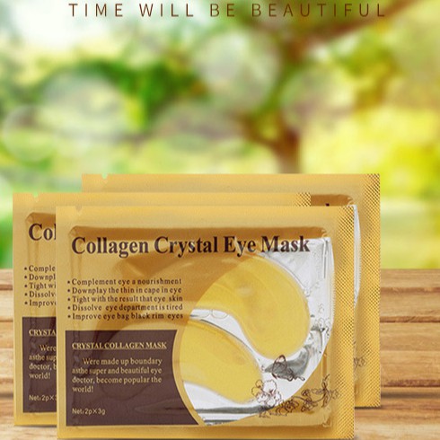 Mặt nạ mắt Collagen Crystal Eyes giảm quầng thâm mắt Molangshop