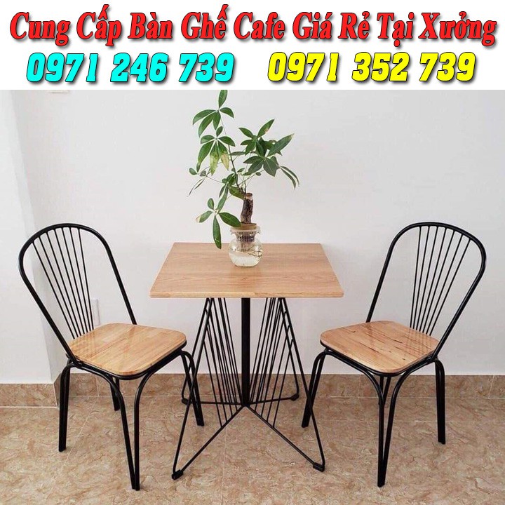 Bàn ghế cafe nhà hàng quán ăn giá rẻ