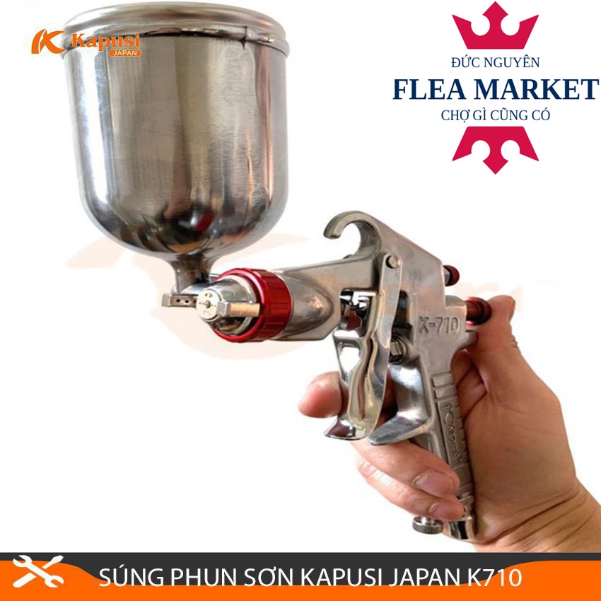 THIẾT BỊ PHUN SƠN KAPUSI JAPAN ĐẦU BÉC 1.5
