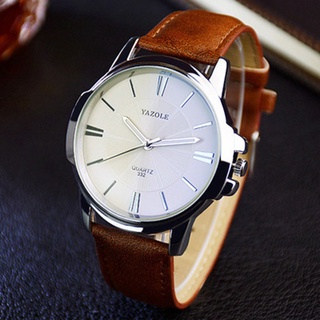 Đồng Hồ Quartz Dây Da Yazole