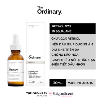 Tinh Chất The Ordinary Retinol 0.2% In Squalane ( 30mL )