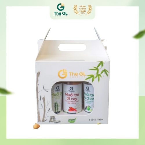 Muối Tre Hàn Quốc The GL- Cung Cấp Khoáng Chất, Không Vi Nhựa, Không Kim Loại nặng, Độ Kiềm Cao- Lọ 80g