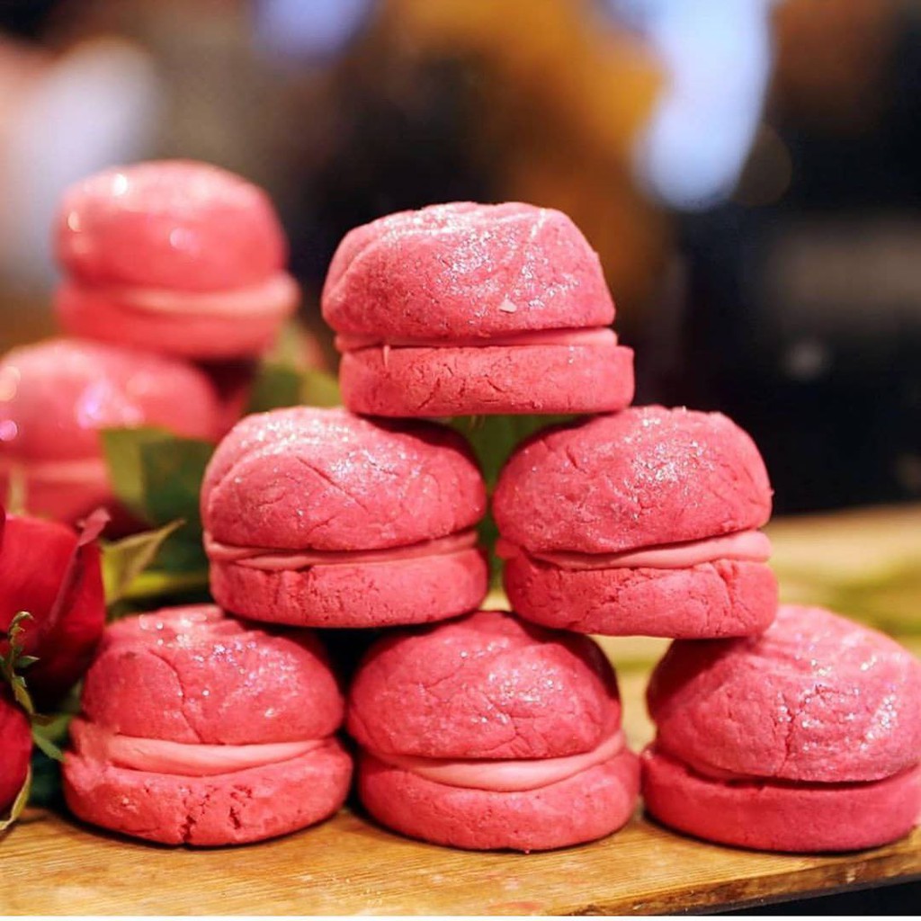 Bánh tạo bọt tắm LUSH - Rose Jam Bubbleroon Bubble Bar | BigBuy360 - bigbuy360.vn