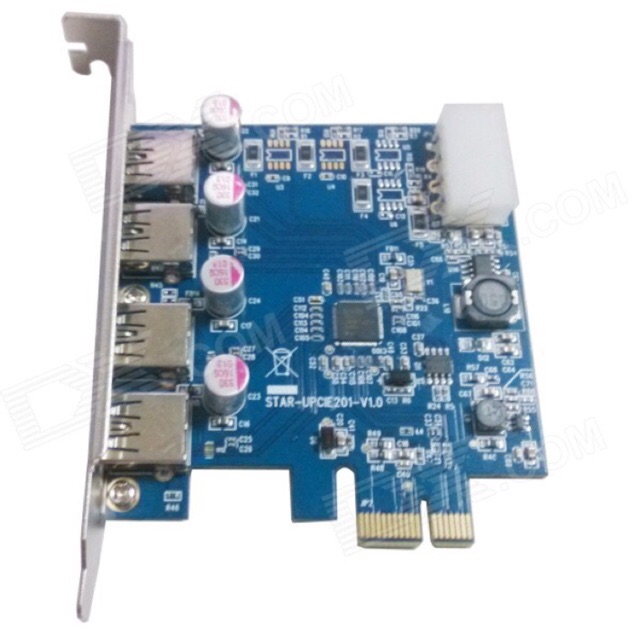 Card usb 3.0 PCI express  5gbps