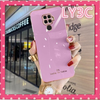Ốp Điện Thoại Silicone Mềm Mạ Điện LY3C Cho Redmi Note 9 / Note 9 pro / Note 8 pro / Note 7 / Note 9s / Note 9 pro / Note 10 / Note 10 pro