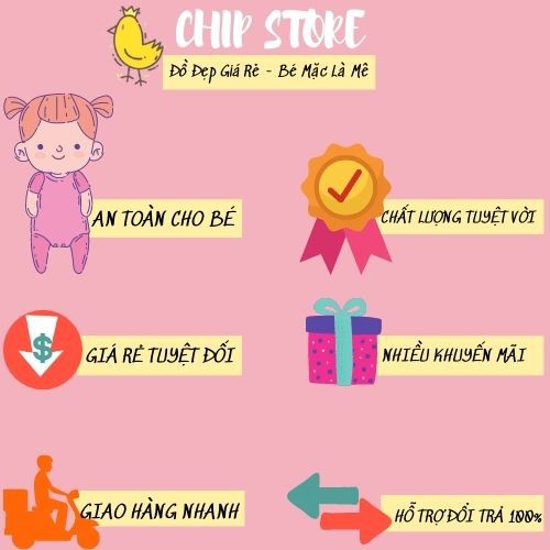 Váy bé gái sơ sinh ren trắng hồng cho bé mặc đầy tháng CHIP STORE