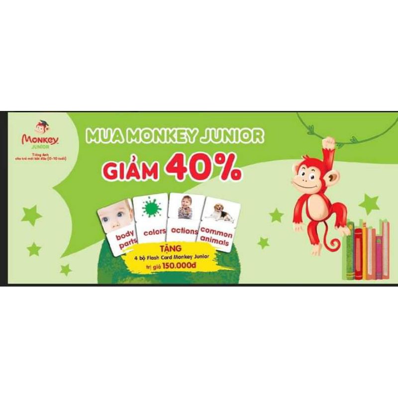 Chọn mua Monkey Junior/stories/Math/Vmonkey 1 năm