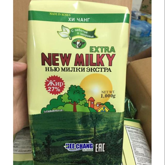 ( date 2023) Sữa béo Newmilky gói 1kg date