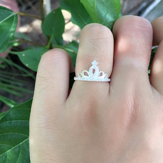Nhẫn bạc vương miện