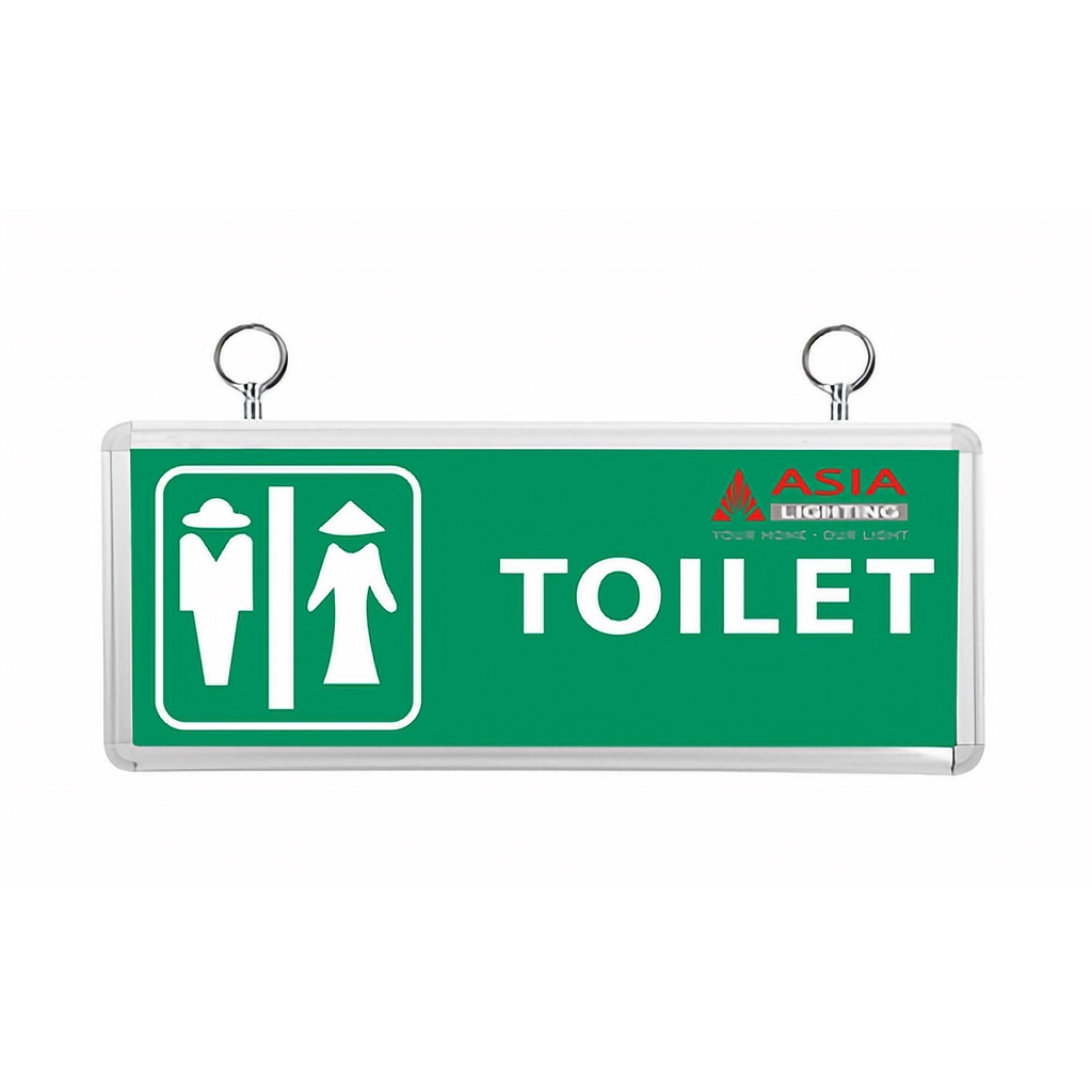 Đèn chỉ dẫn Hướng phải, trái, lên, xuống,cầu thang, toilet, 1 mặt và 2 mặt công suất 3W