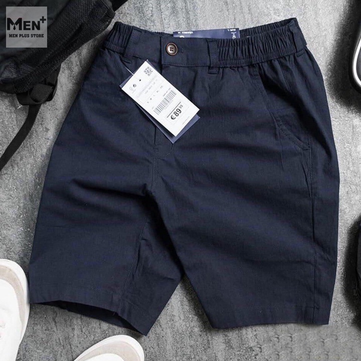 Quần short nam vải đũi linen cao cấp mặc siêu nhẹ siêu mát - Quần đũi ngố nam cao cấp - Quần đùi nam