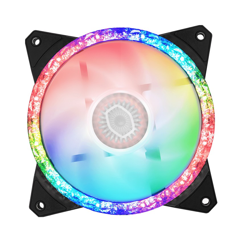 Quạt tản nhiệt Cooler Master MasterFan MF120 Prismatic LED ARGB Gen 2 - Chính hãng, Fan case 12cm