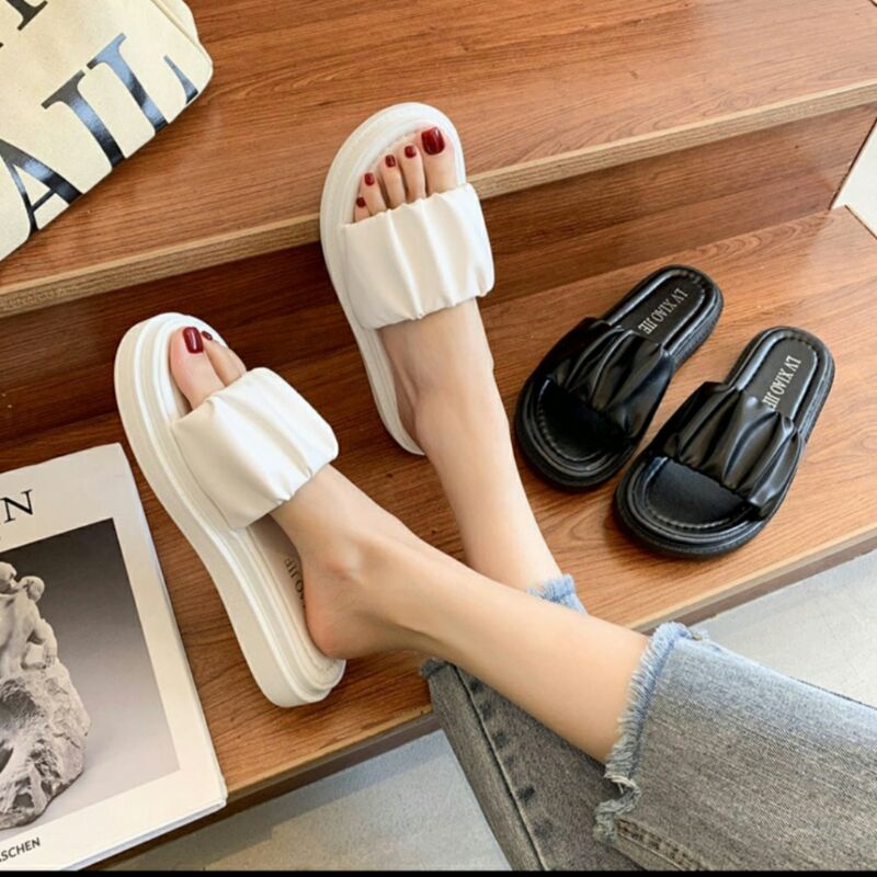 Dép Bánh Mì Dép Nữ Quai Ngang [BỘ SƯU TẬP MẪU HOT] Đế PU 3P Siêu Nhẹ (Kèm Video Ảnh Thật)