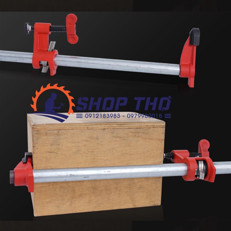 Cảo ống nước  BESSEY D27 có chân + nhựa ngàm kẹp