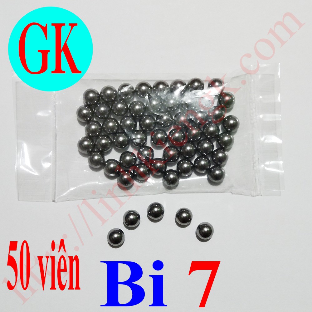 (50 viên) Bi giữ mũi khoan đục 7mm [K-09-04]