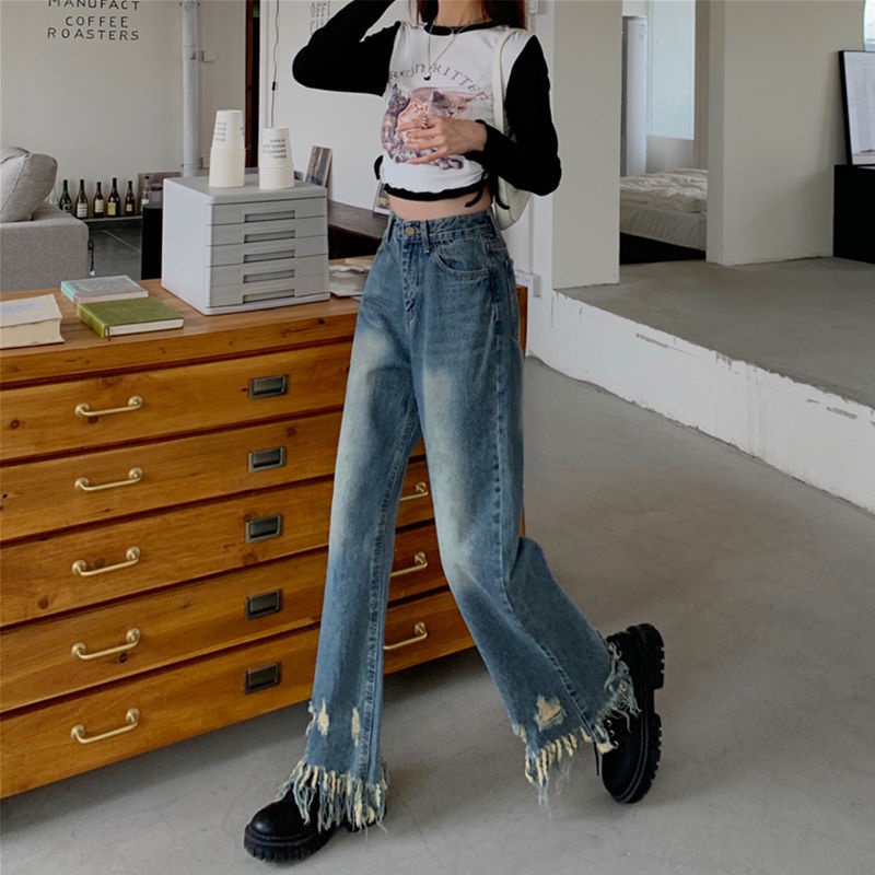 Women's Fashion Loose Jeans