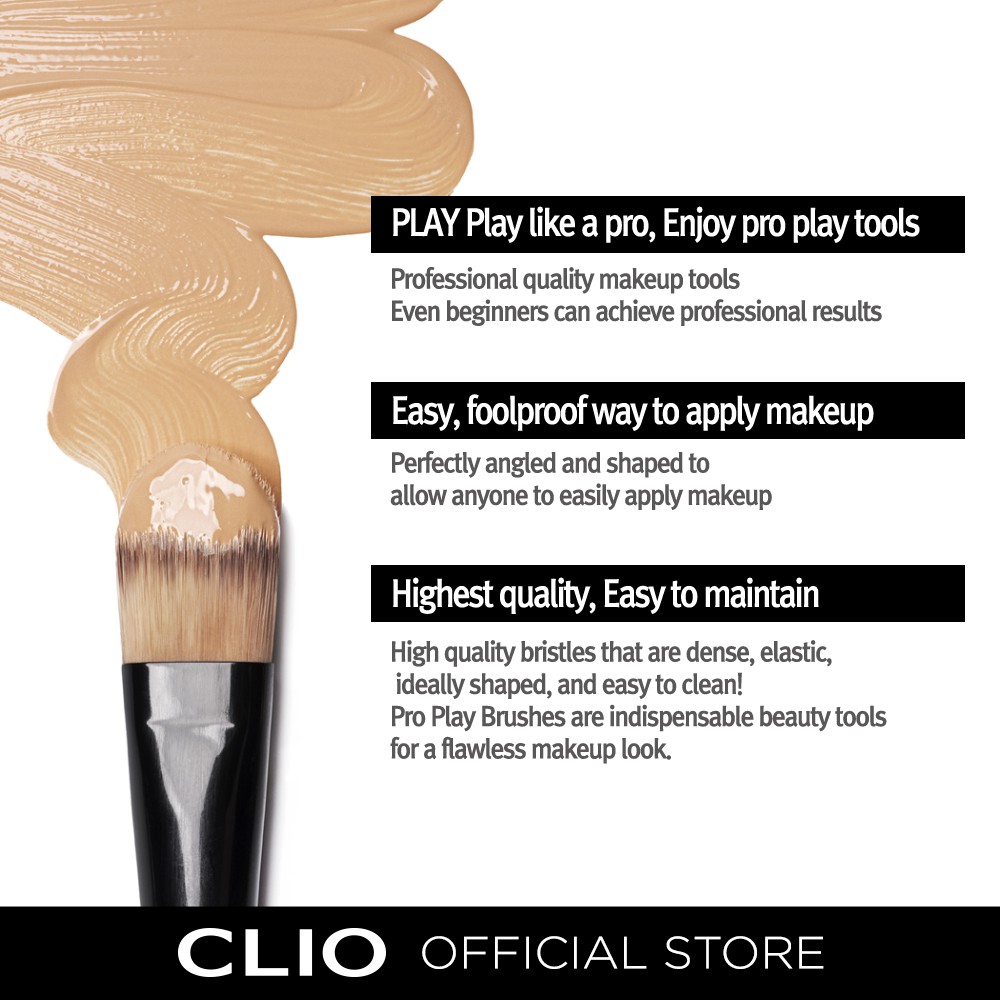 Cọ trang điểm CLIO Pro Play đa năng tiện dụng