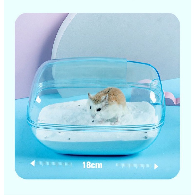 Nhà tắm trong suốt siêu to cho hamster và thú cưng nhỏ