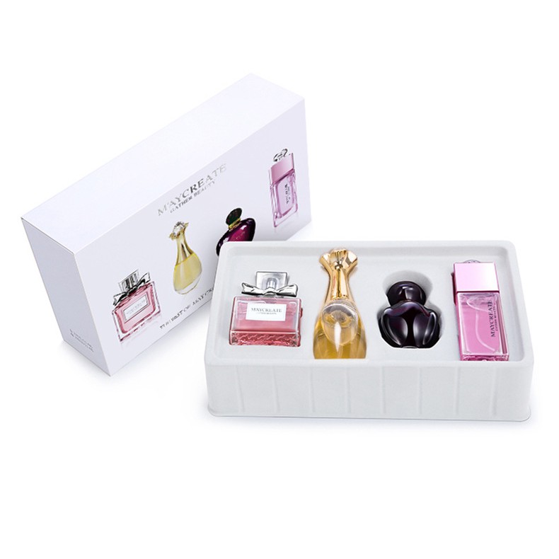 Set 4 chai nước hoa Maycreate ngọt ngào 25ml/chai Fullbox sang trọng