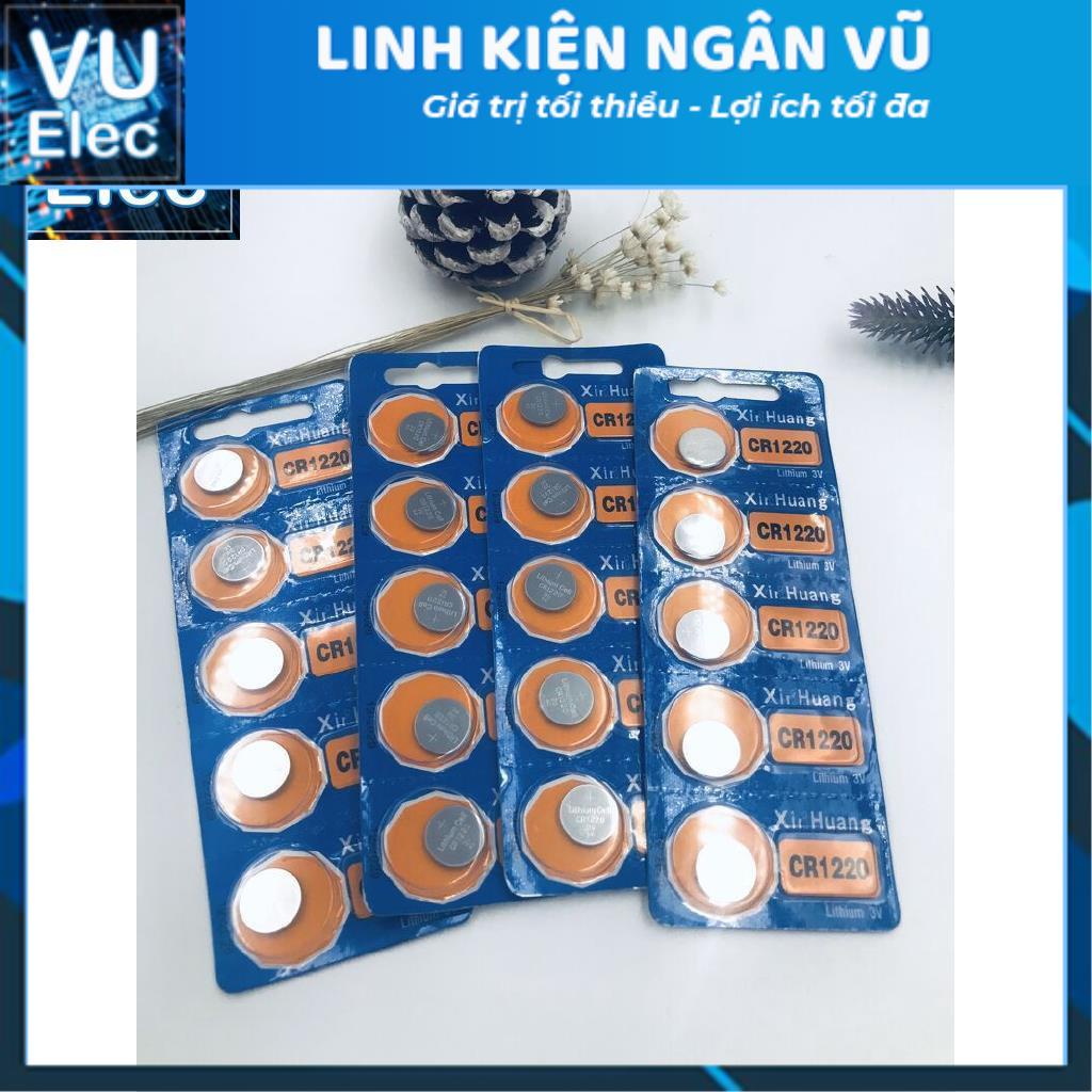 Pin CR1220 Loại Vỉ