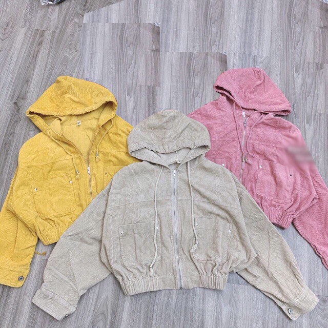 [HOT DEAL] ÁO KHOÁC NHUNG GÂN QUẢNG CHÂU CAO CẤP