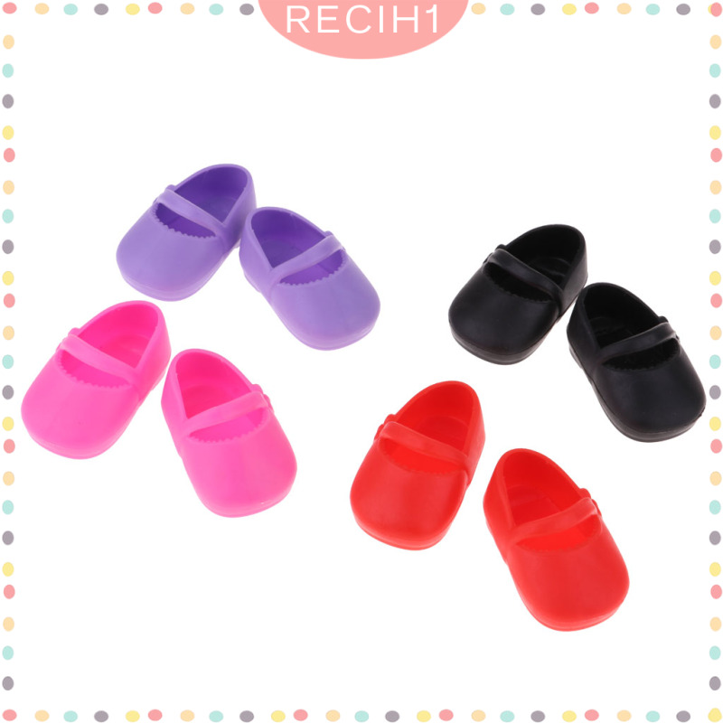 Set 4 Đôi Giày Sandal Cho Búp Bê 40cm