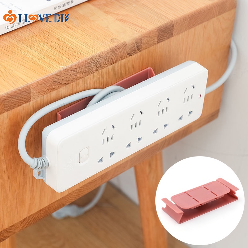 Giá Đỡ Ổ Cắm Điện Dán Tường Không Đục Lỗ Đa Năng Tiện Dụng