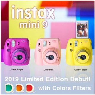 Máy chụp ảnh lấy ngay Fujifilm Instax Mini 9 Clear