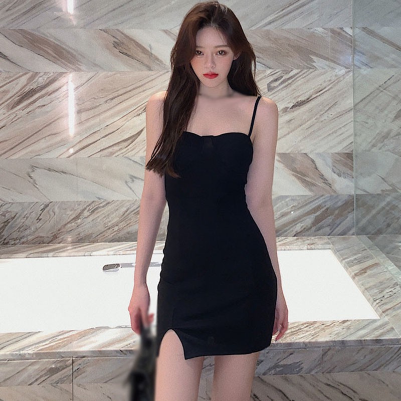 Đầm 2 dây ôm dáng họa tiết ngựa vằn thiết kế xẻ tà quyến rũ | BigBuy360 - bigbuy360.vn