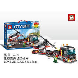 ĐỒ CHƠI LEGO city 60183 - ĐẦU KÉO CONTAINER