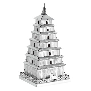 Mô Hình Lắp Ghép kim Loại 3D Tháp Đại Nhạn Tây An