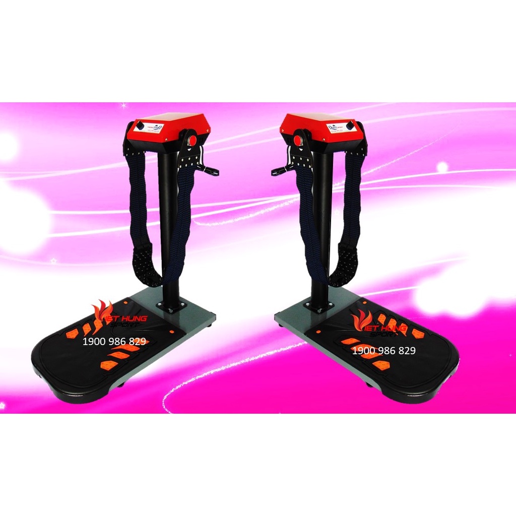 Máy Rung Massage Giảm Cân Queen Pro New  Máy đánh tan mỡ bụng - Mẫu mới 2022 đế cao su đúc