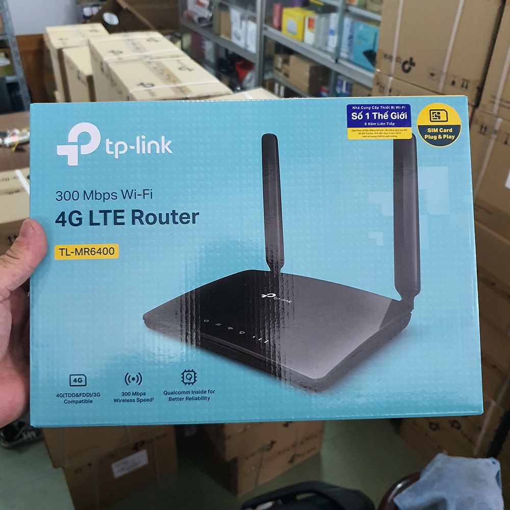 Bộ Phát Wifi 4G Tplink MR6400 | Hàng Chính Hãng | BigBuy360 - bigbuy360.vn