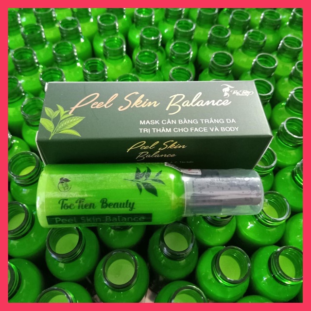 [RẺ VÔ ĐỊCH] Ủ TRẮNG MẶT VÀ BODY PEEL SKIN BALANC CHINH HANG TOC TIEN